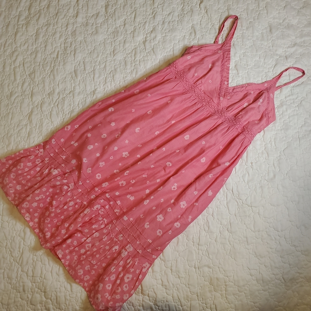 Pink Floral Sundress